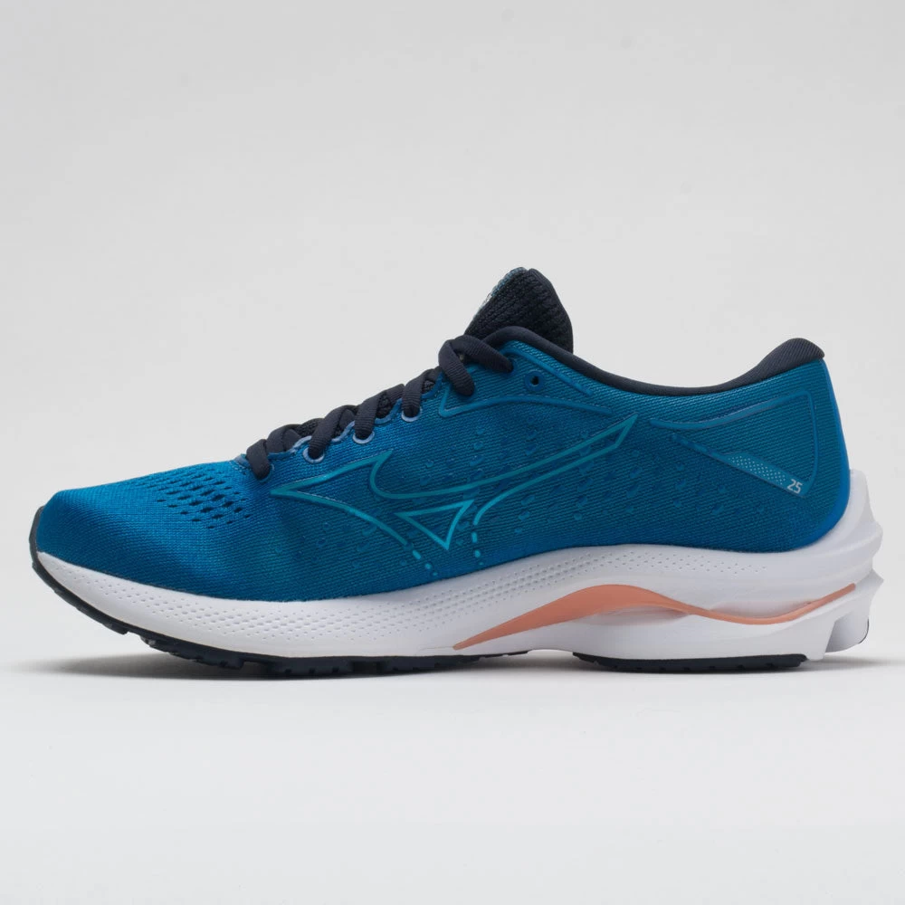 Mizuno Wave Rider 25 Women's Imperial Blue/Vivid Blue 4 Mizuno Wave Rider 25 Women's Imperial Blue/Vivid Blue - Image 2