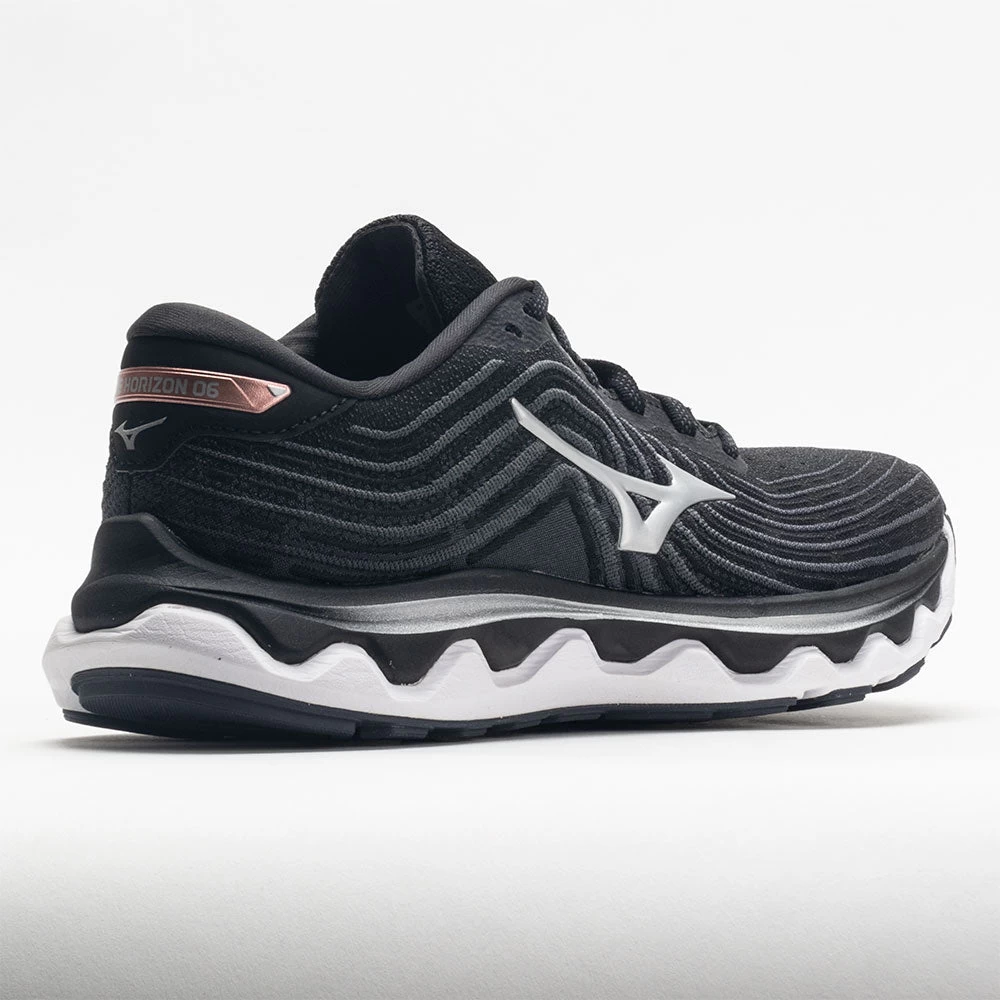 Mizuno Wave Horizon 6 Women's Black/Silver 8 Mizuno Wave Horizon 6 Women's Black/Silver - Image 6