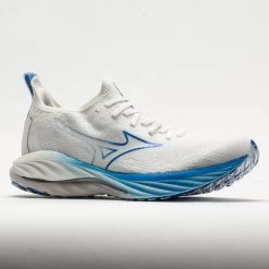 Mizuno Wave Neo Wind Men's Undyed White/Peace Blue -Mizuno Golf Store 048649 5