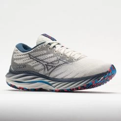 Mizuno Wave Rider 26 Mesh Women's Snow White/Silver -Mizuno Golf Store 048805 5