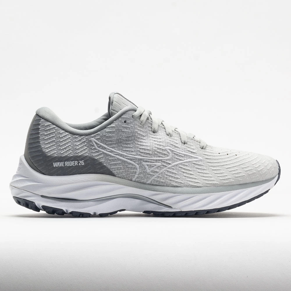 Mizuno Wave Rider 26 Women's Oyster Mushroom/White 3 Mizuno Wave Rider 26 Women's Oyster Mushroom/White