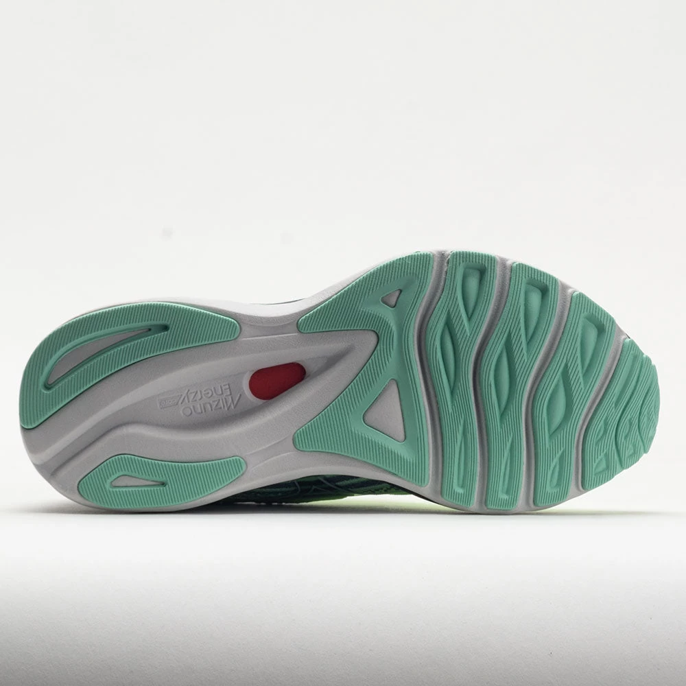 Mizuno Wave Sky 6 Women's Neo Lime/Ancient Water 6 Mizuno Wave Sky 6 Women's Neo Lime/Ancient Water - Image 4