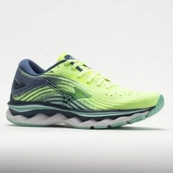 Mizuno Wave Sky 6 Women's Neo Lime/Ancient Water 12 Mizuno Wave Sky 6 Women's Neo Lime/Ancient Water -Mizuno Golf Store 049122 5