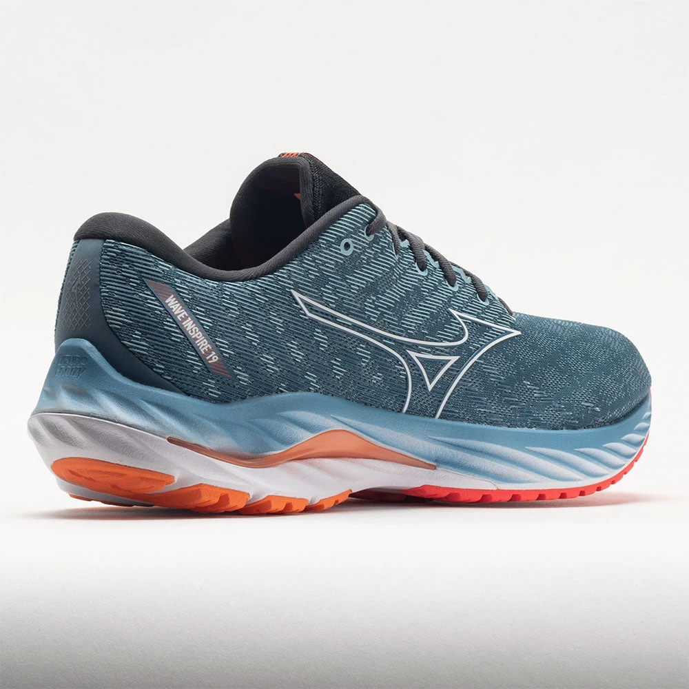 Mizuno Wave Inspire 19 Men's Provincial Blue/White 7 Mizuno Wave Inspire 19 Men's Provincial Blue/White - Image 6