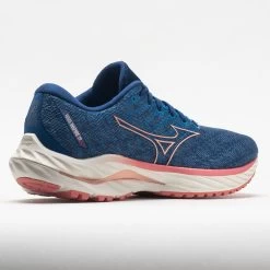 Mizuno Wave Inspire 19 Women's Blue Quartz/Peach Bud -Mizuno Golf Store 049747 6