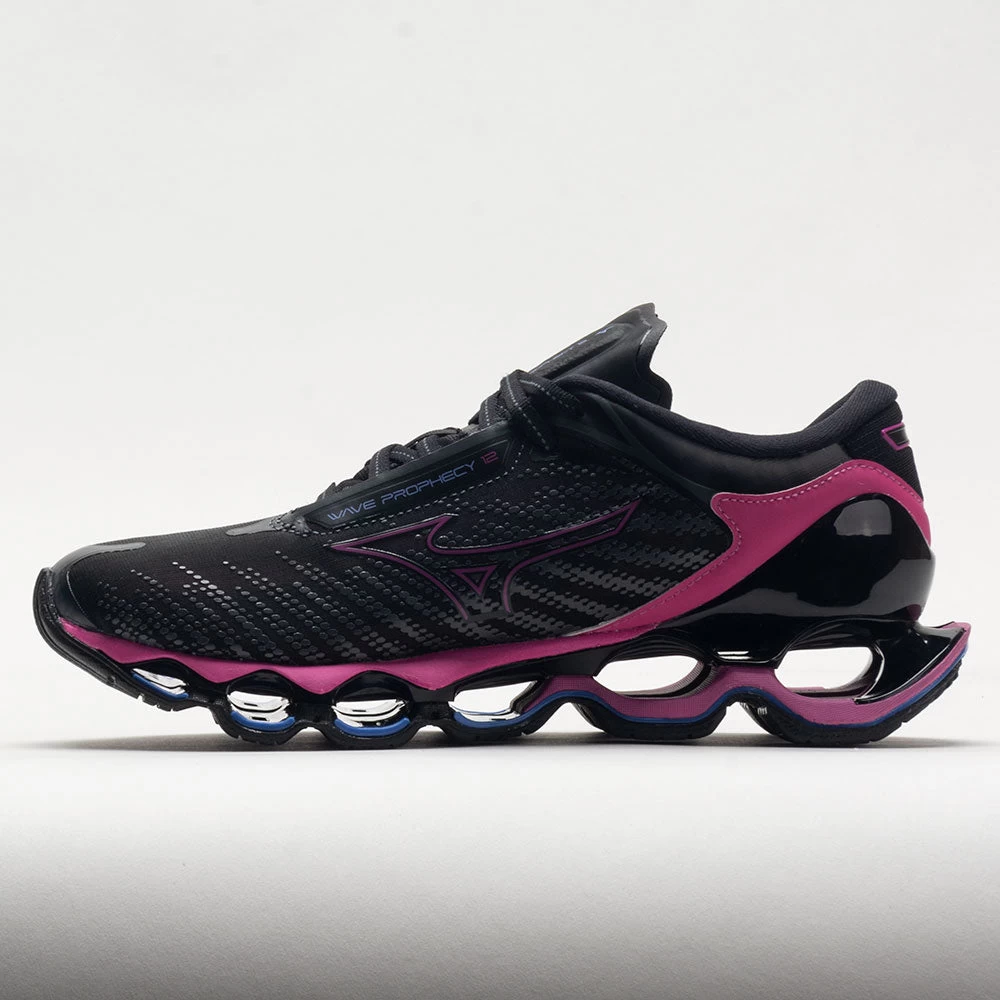 Mizuno Wave Prophecy 12 Women's Black Oyster 4 Mizuno Wave Prophecy 12 Women's Black Oyster - Image 2