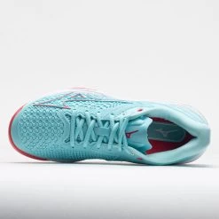 Mizuno Wave Exceed Tour 5 AC Women's Tanager Turpuoise/Paradise Pink -Mizuno Golf Store 117140 2