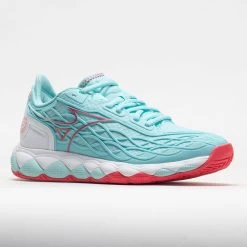 Mizuno Wave Enforce Tour AC Women's TanagerTurquoise/Paradise Pink -Mizuno Golf Store 117144 5