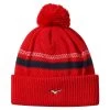 Mizuno Breath Thermo Pom Pom Beanies Red -Mizuno Golf Store 183788335 max