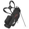 Mizuno BR-DRI FY21 Stand Bag Black Silver 2 Mizuno BR-DRI FY21 Stand Bag Black Silver -Mizuno Golf Store BRDRIWPS21001 L