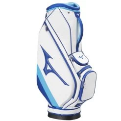 Mizuno Tour Staff Cart Bag 22 5W White Blue -Mizuno Golf Store BTSTAFFCRT003 4 L