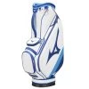 Mizuno Tour Staff Cart Bag 22 5W White Blue -Mizuno Golf Store BTSTAFFCRT003 L