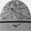 MIZUNO BREATH THERMO GRAPHIC BEANIE GREY -Mizuno Golf Store S52GW2501 05 Grey