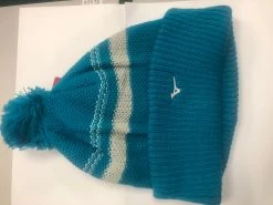 Mizuno Breath Thermo Pom Pom Beanies Enamel Blue