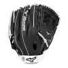 Mizuno Women's Franchise 12.5" Softball Glove Right-hand Catch Fastpitch -Mizuno Golf Store mizuno franchise fastpitch 12 5 rhc blk wht q122 102a3978 c2db 4c35 869b ace986ba5797